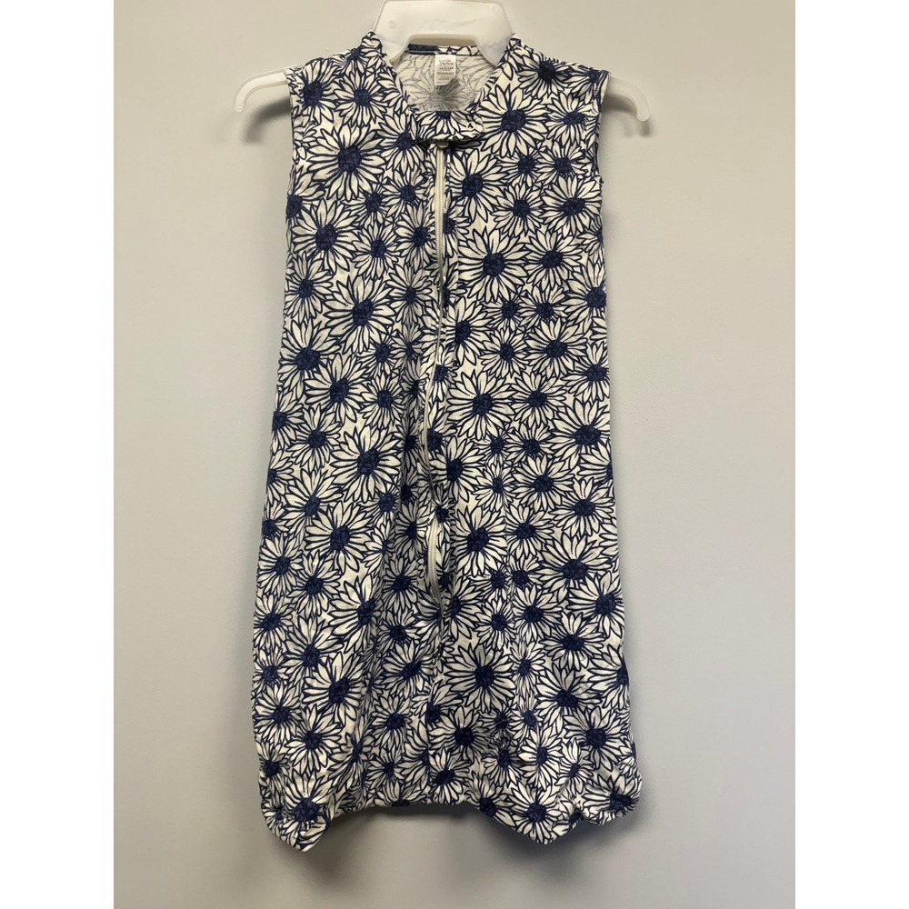 Touched by Nature Organic Cotton Sleep Sack Navy White Daisy 12-18M 68657